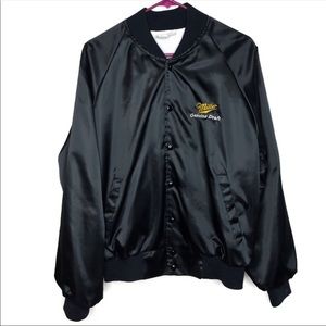Men’s Miller Genuine draft Bomber jacket in size M